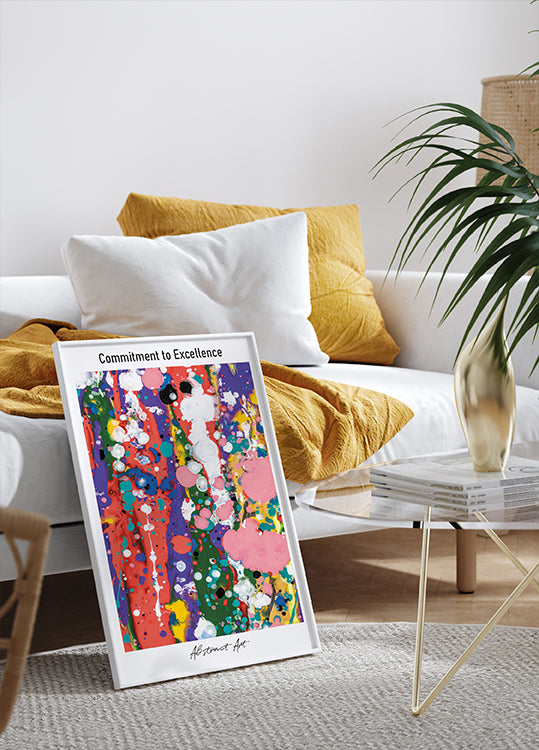 Plakát Commitment to Excellence - Posterbox.dk