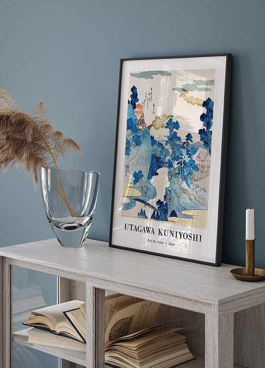 Fuji No Yukei, Japanese woodblock Plakat - Posterbox.dk