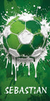 Graffiti Football Personal Name - Posterbox
