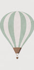 Green Hot Air Balloon Plakat - Posterbox.dk