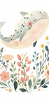Happy Whale Plakat - Posterbox.dk