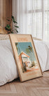Living La Dolce Vita, retro beach house Plakat - Posterbox.dk