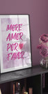 More Amor Por Favor Plakat - Posterbox.dk