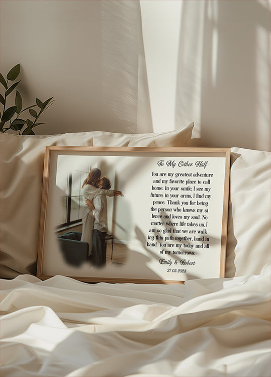 Photo With Poem Personal - Posterbox