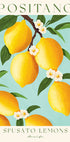 Positano Lemons, Amalfi Coast Citrus Plakat - Posterbox.dk