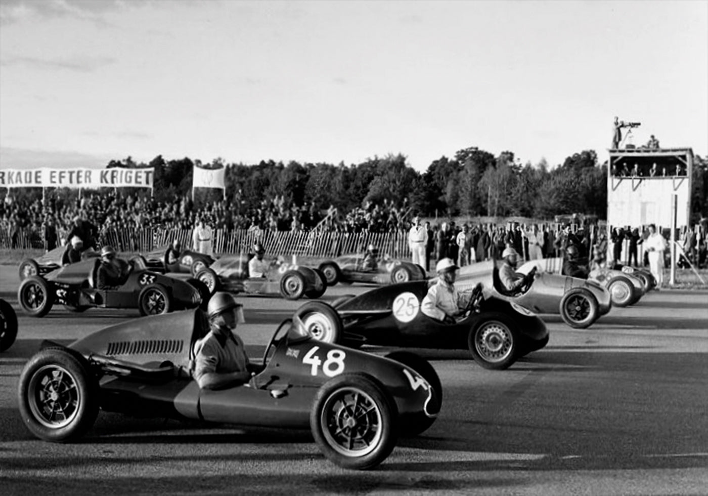 Retro Moto Competition Plakat - Posterbox.dk