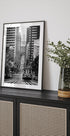 San Francisco Streetcar and Skyline Plakat - Posterbox.dk