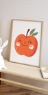Smiling Apple Plakat - Posterbox.dk