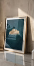 Soft White Cloud on Blue Sky Plakat - Posterbox.dk