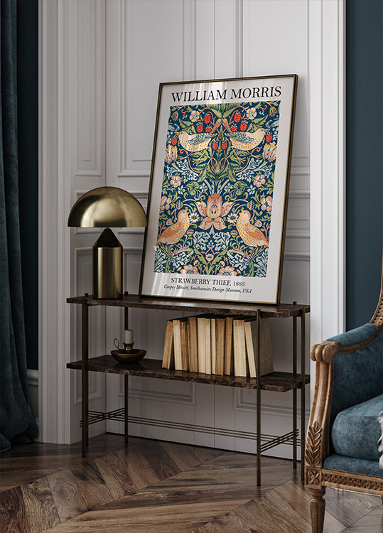 Strawberry Thief, William Morris Plakat - Posterbox.dk