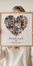 Heart Photo Collage Personal - Posterbox