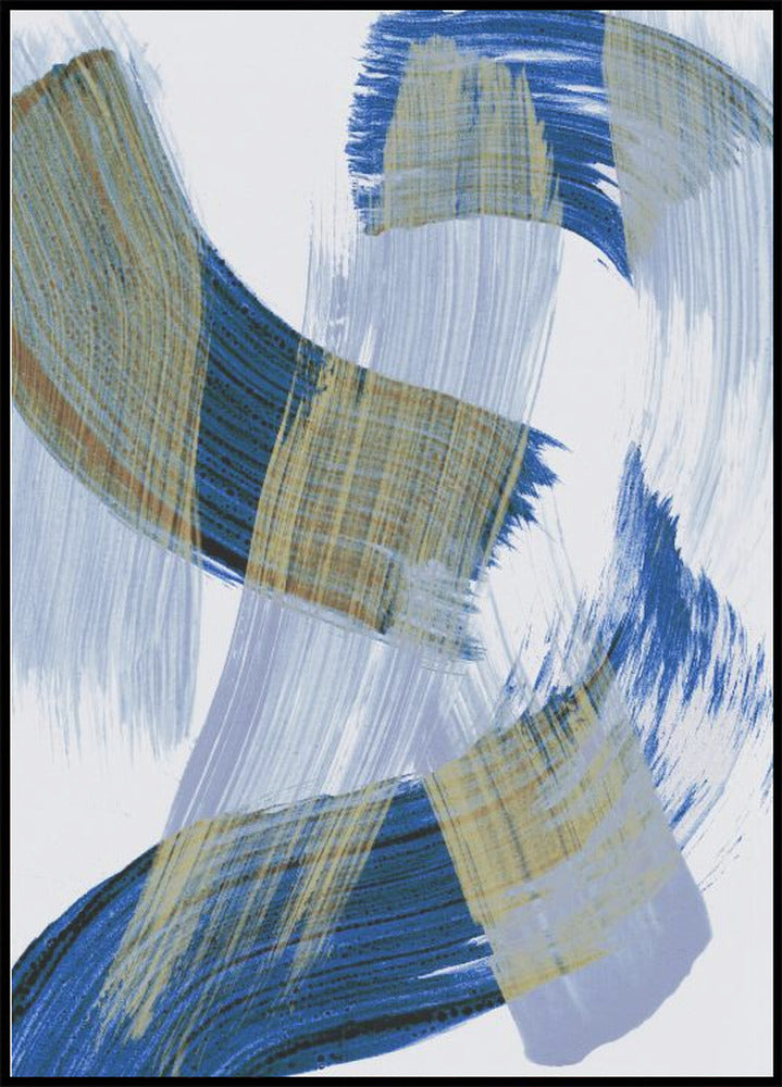 Abstract Brush Strokes 13 Plakat