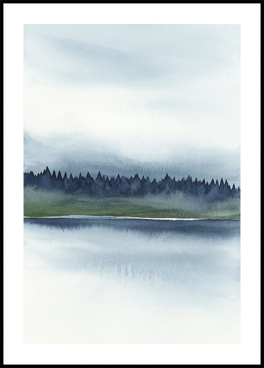 Indigoforestii 32x40 Plakat - Posterbox