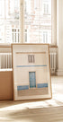 Ericeira Blue Door Plakat - Posterbox