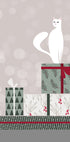 Retro cat and gifts Plakat - Posterbox