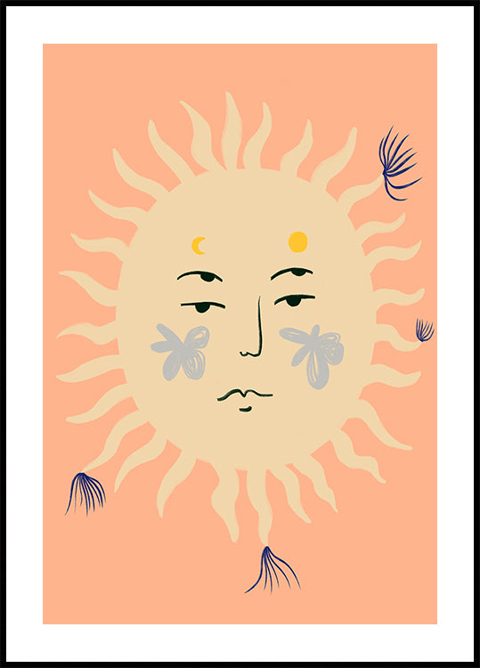 Serene Sunburst - Posterbox