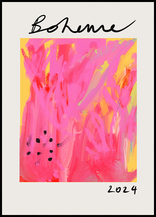 Bohemeyellow Ratioiso Plakat - Posterbox