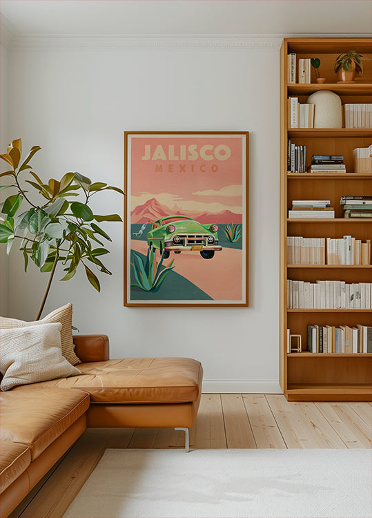 Jalisco Mexico Vintage Travel Poster (NEW) - Posterbox