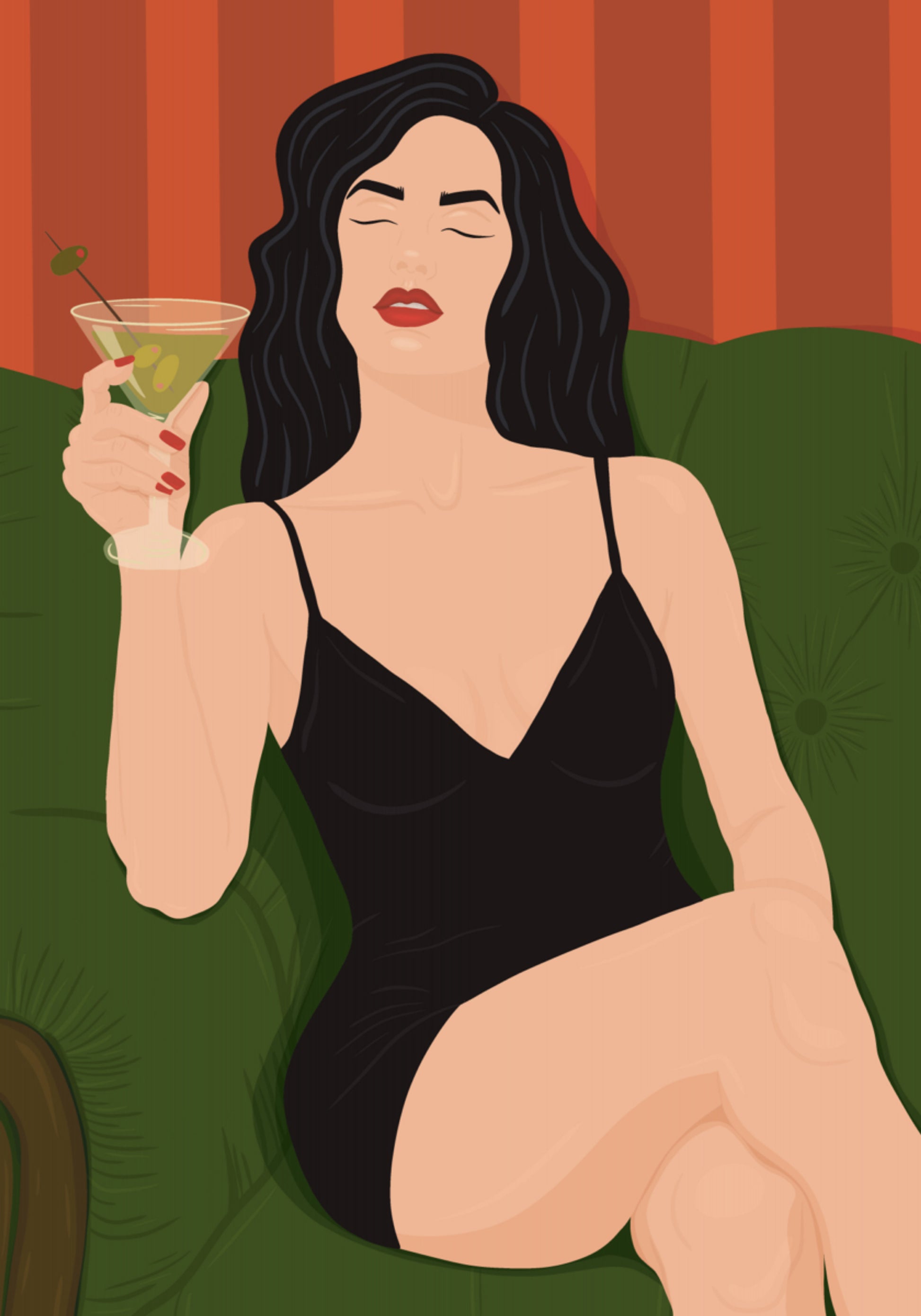 Elegantní moment Martini