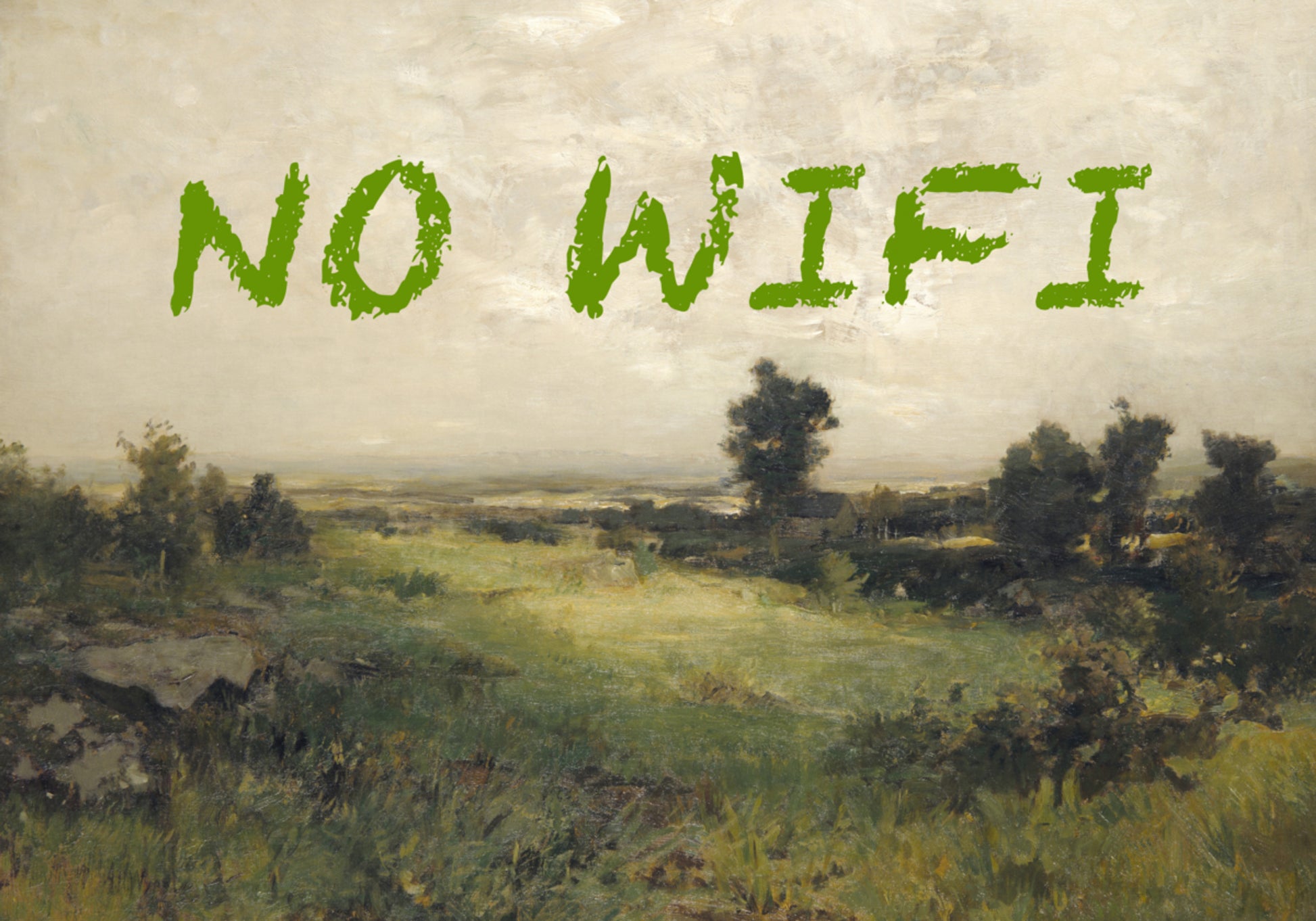 Klasická krajina Bez Wifi