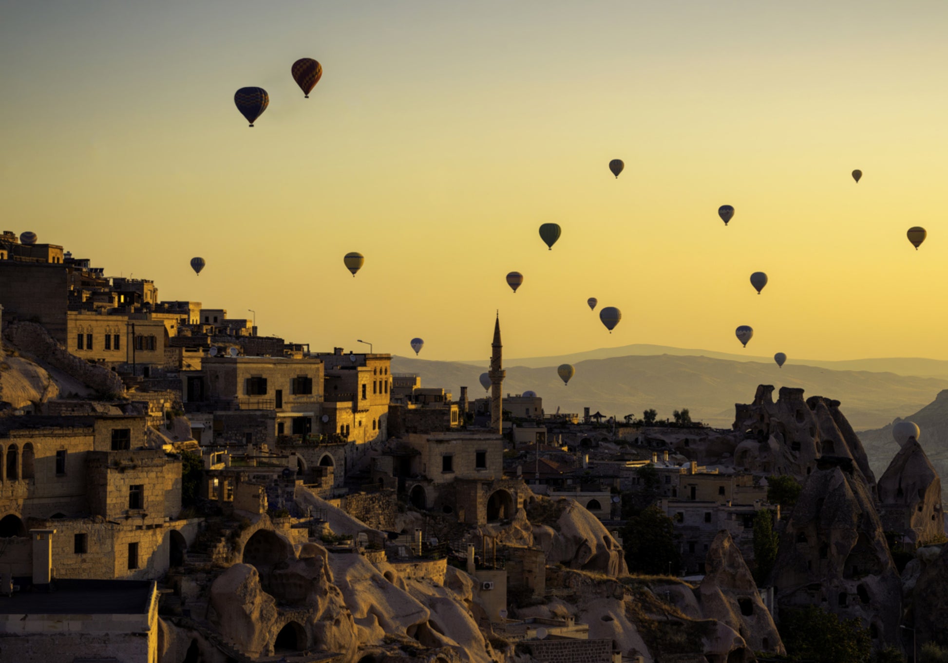 Horkovzdušné balóny Cappadocia Východ slunce