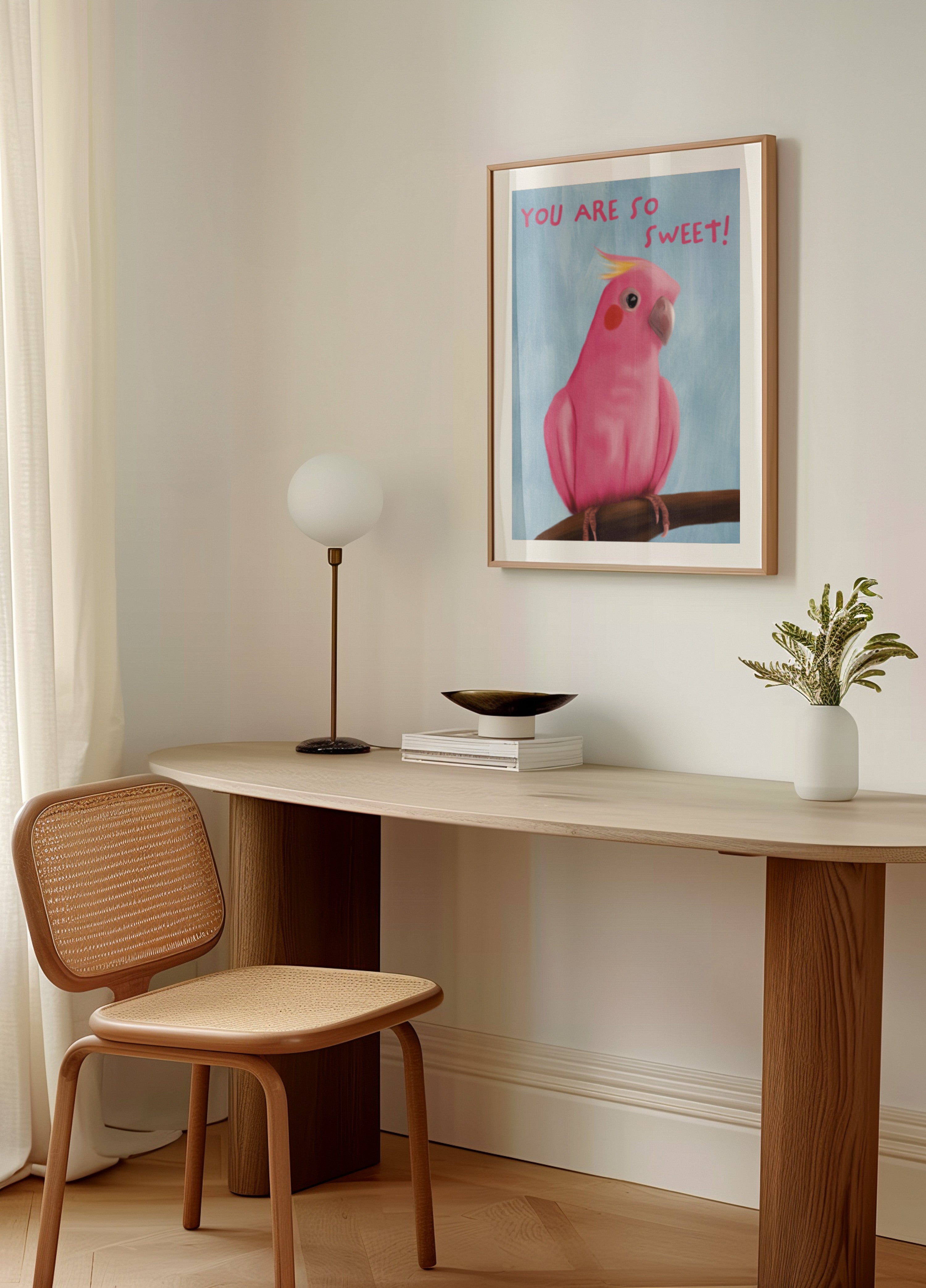 Sladká růžová Galah