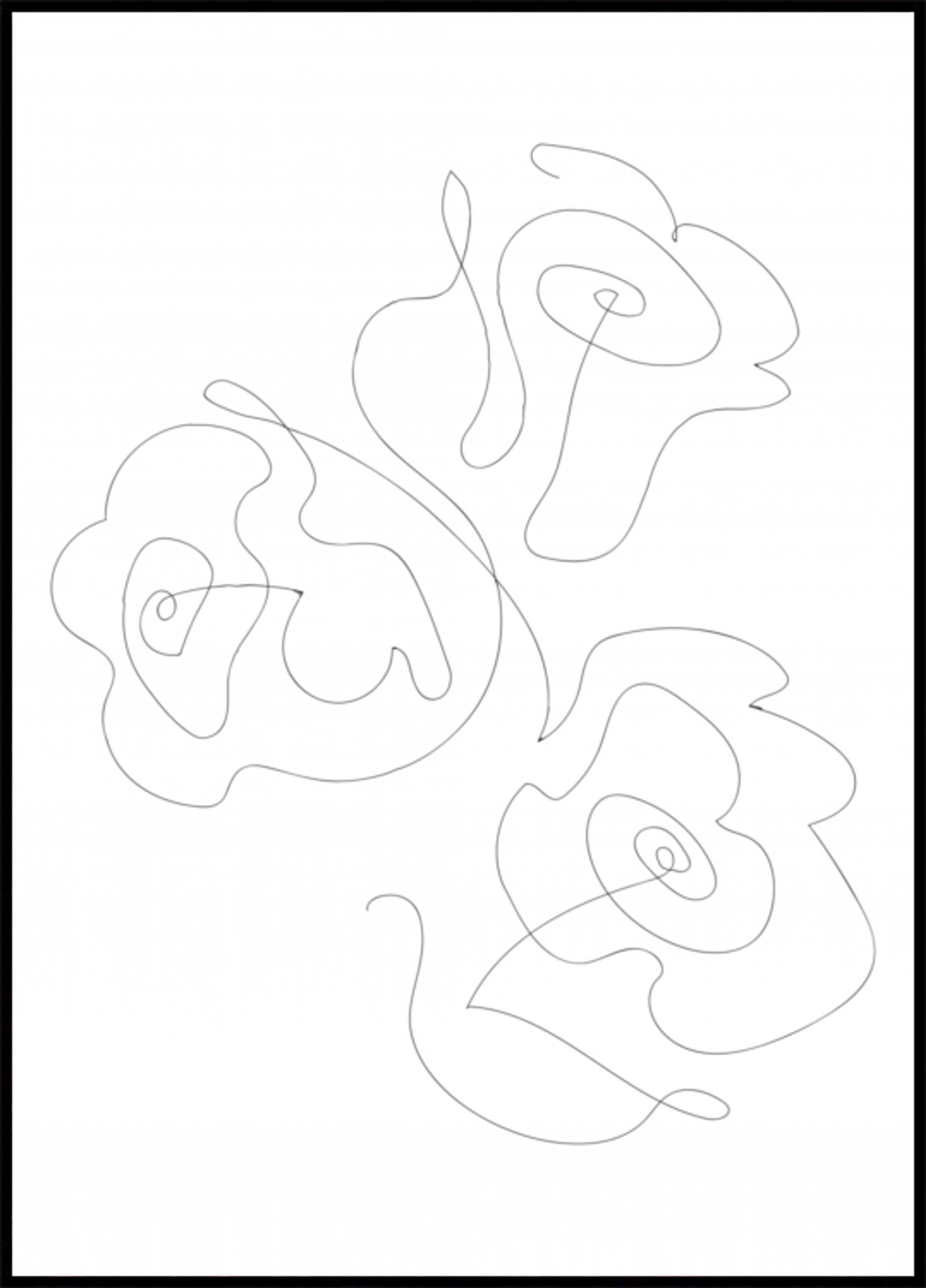 Minimalistická linie květin