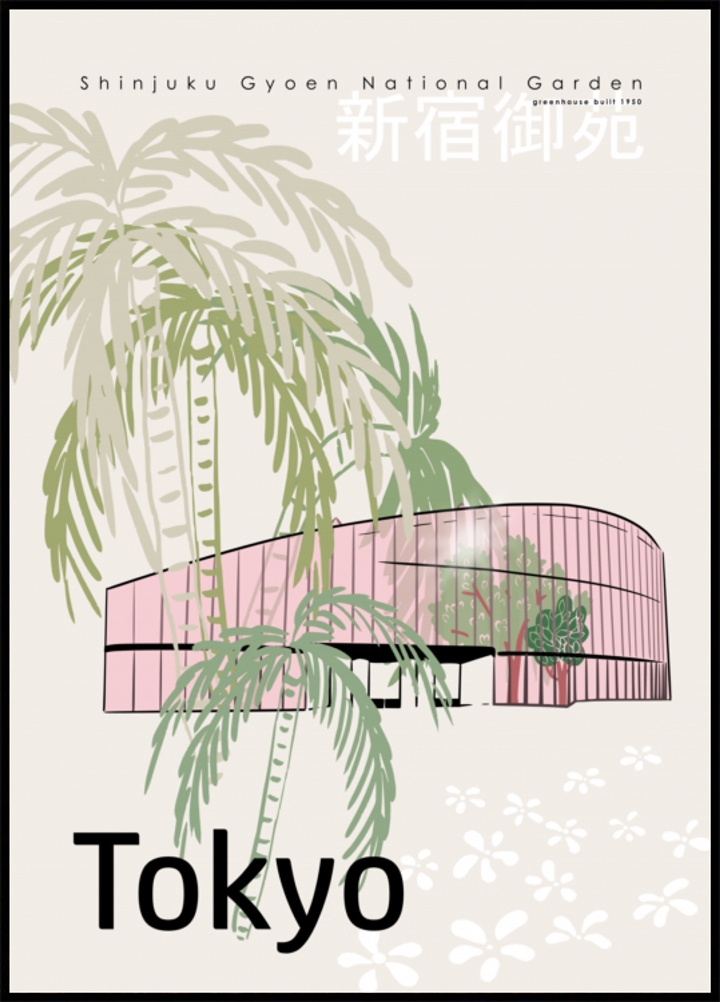 Tropický skleník Shinjuku Gyoen