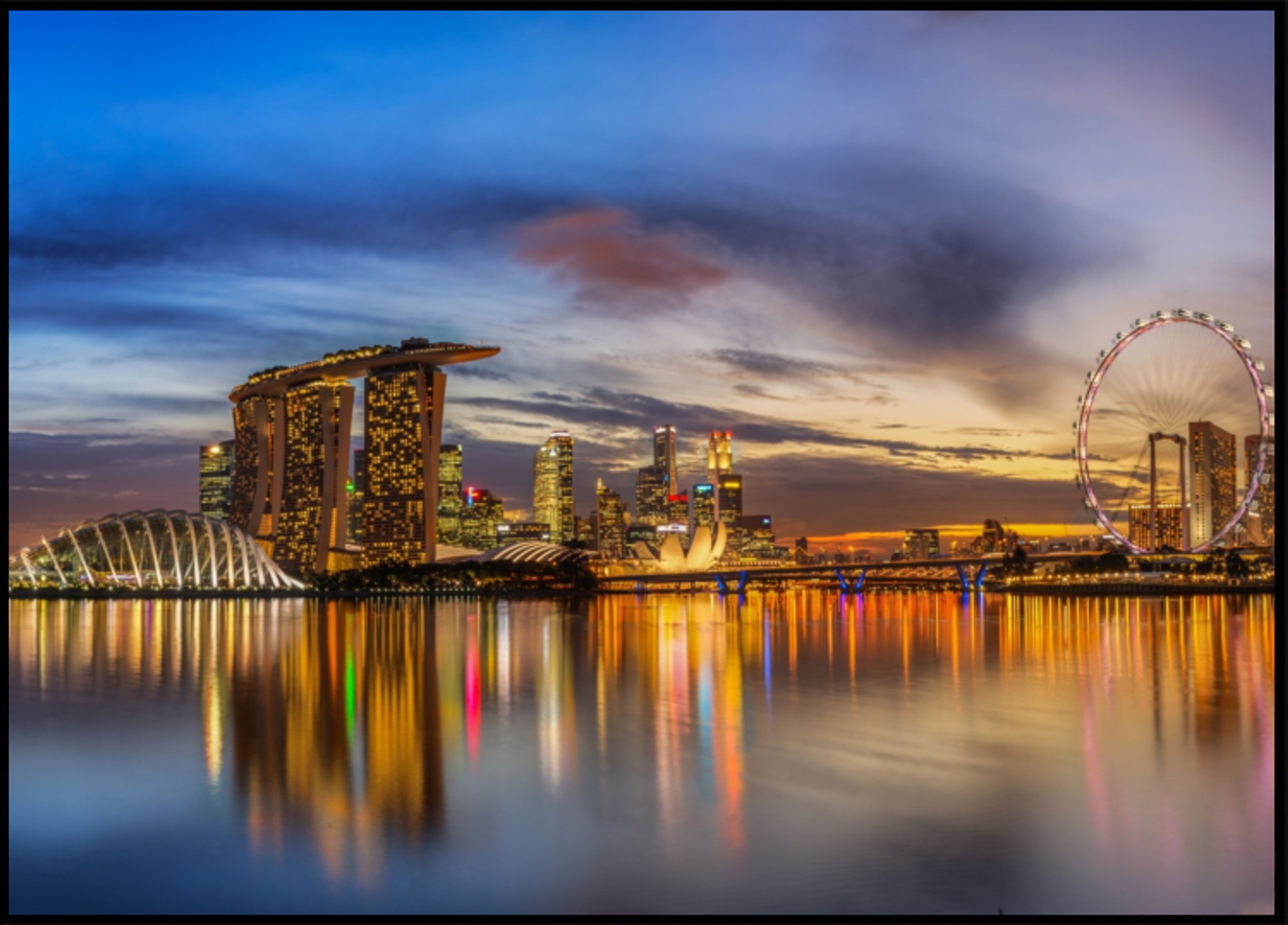 Marina Bay Twilight Glow
