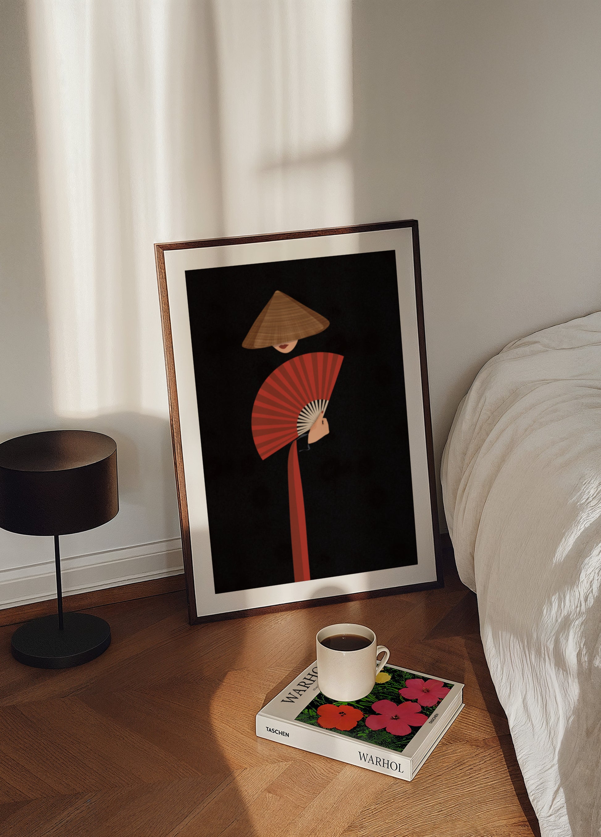 Elegantní asijský ventilátor