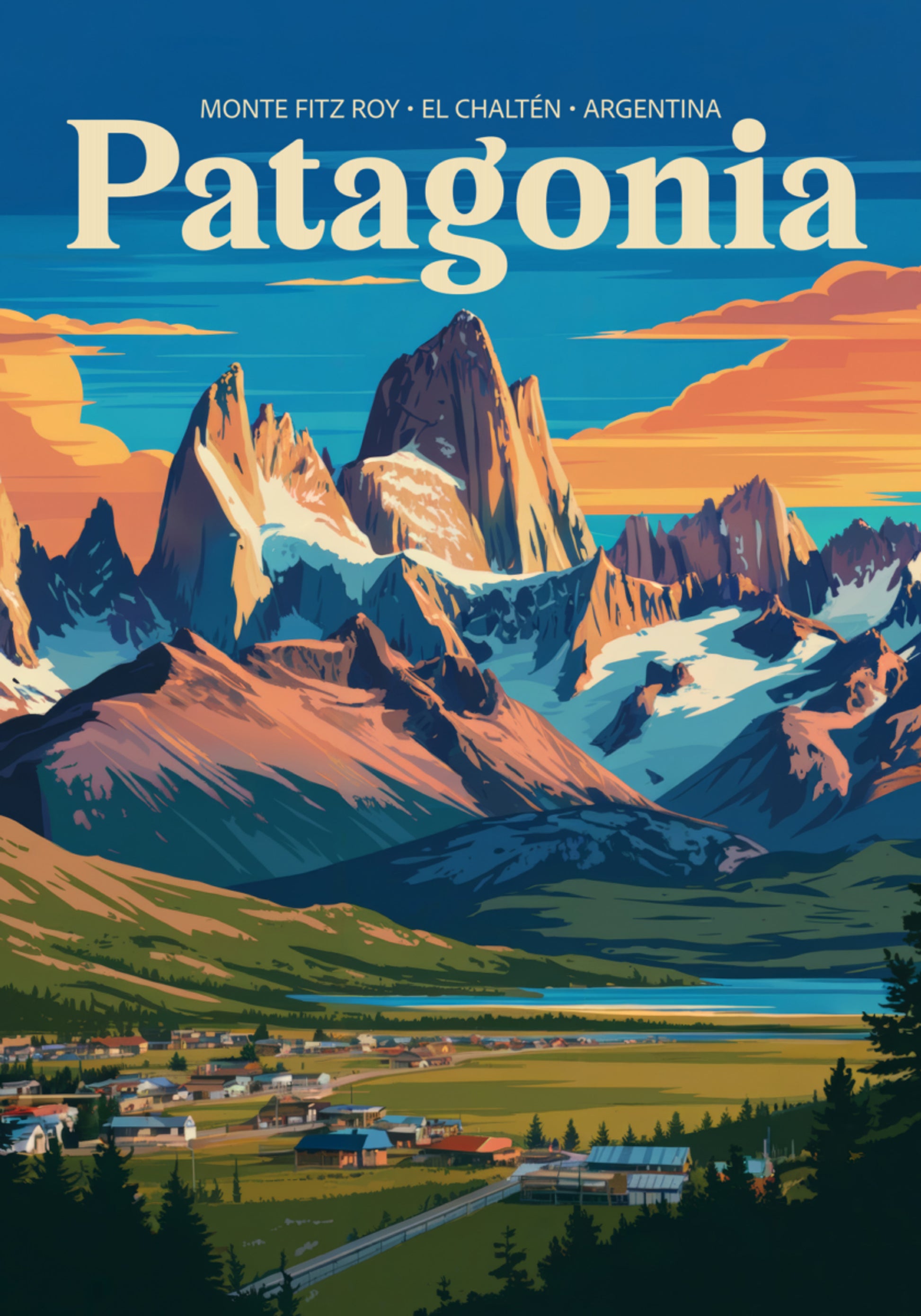 Záře údolí El Chaltén
