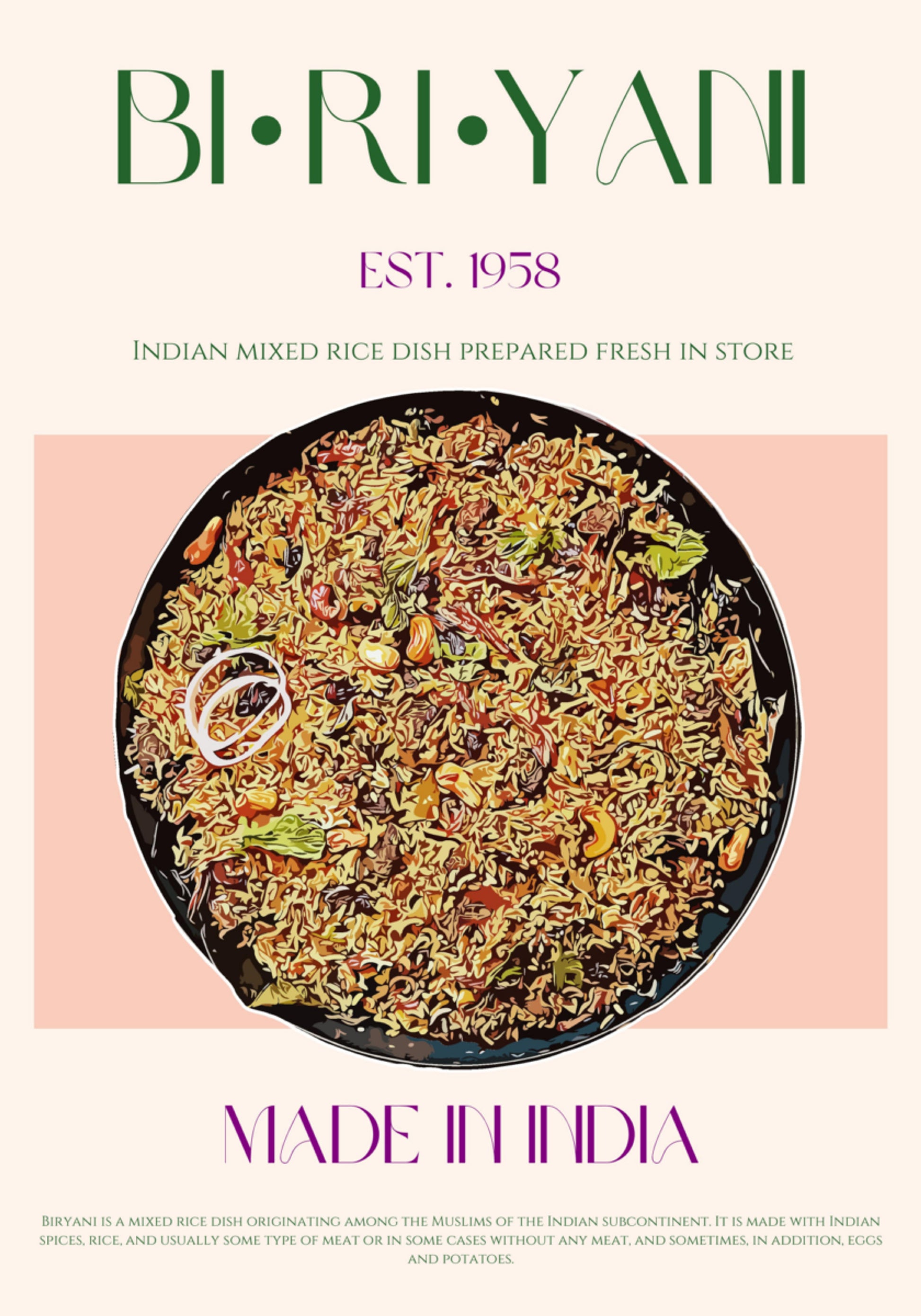 Lahodné indické Biryani