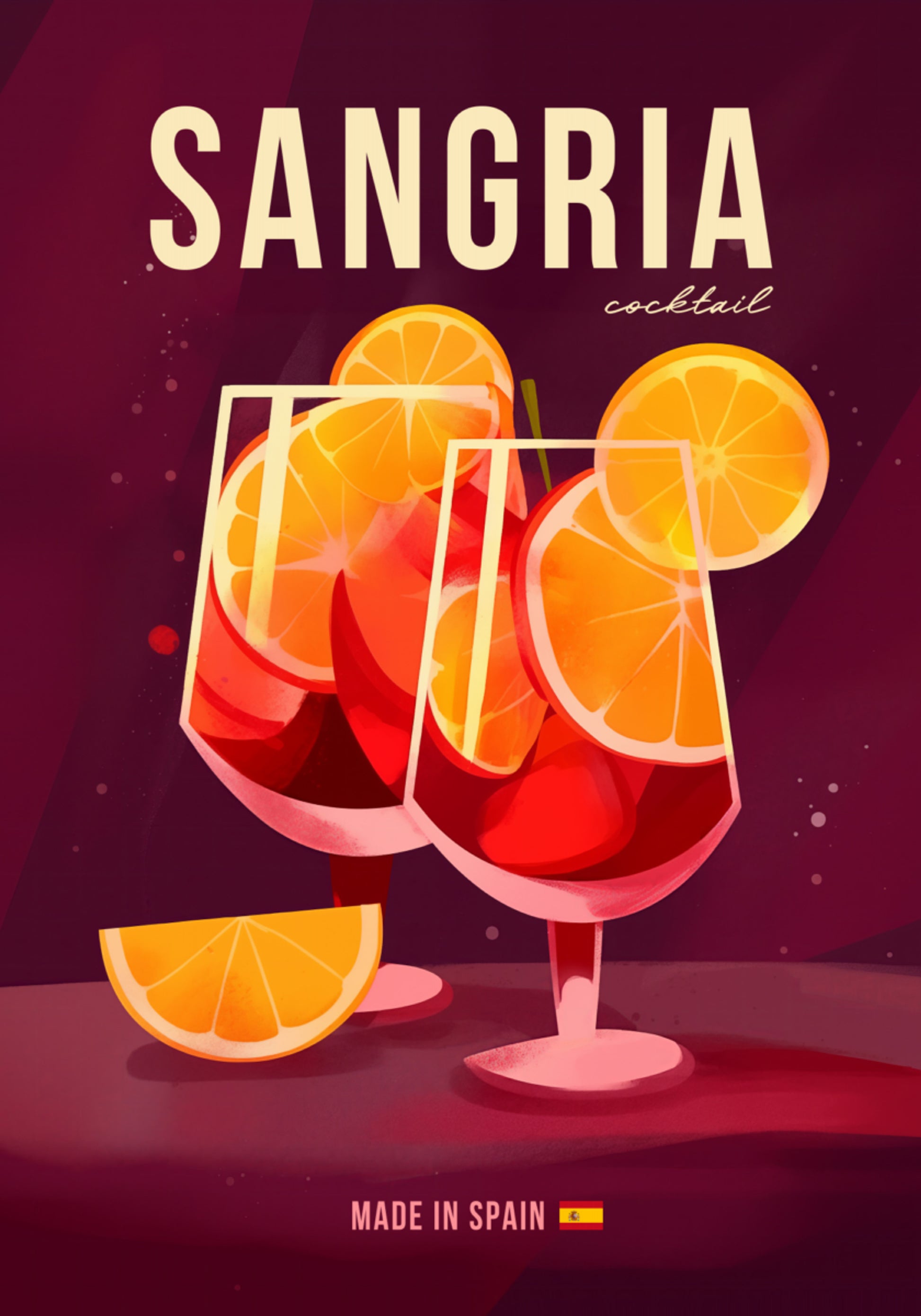 Osvěžující koktejl Sangria