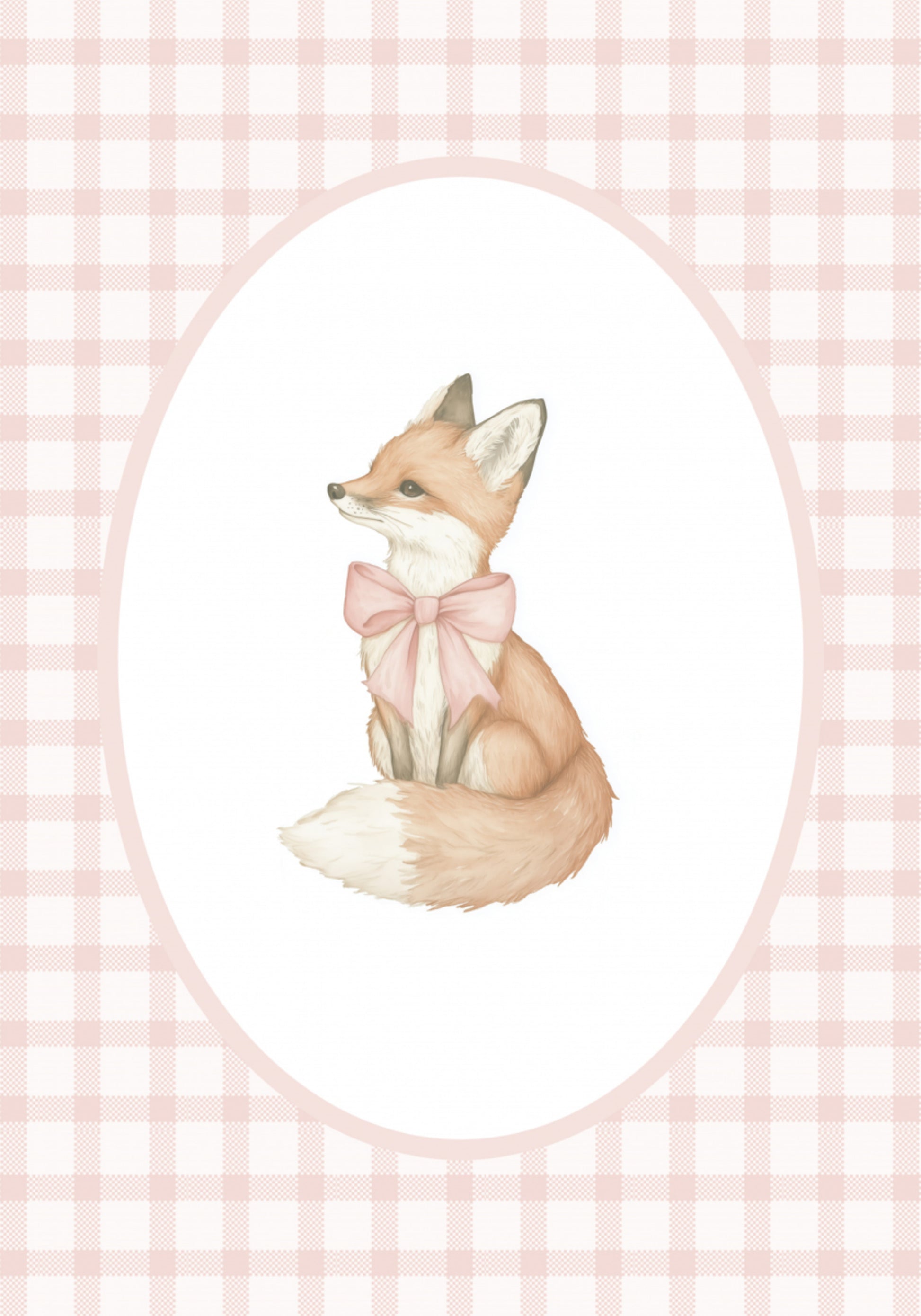 Okouzlující růžová mašle Fox