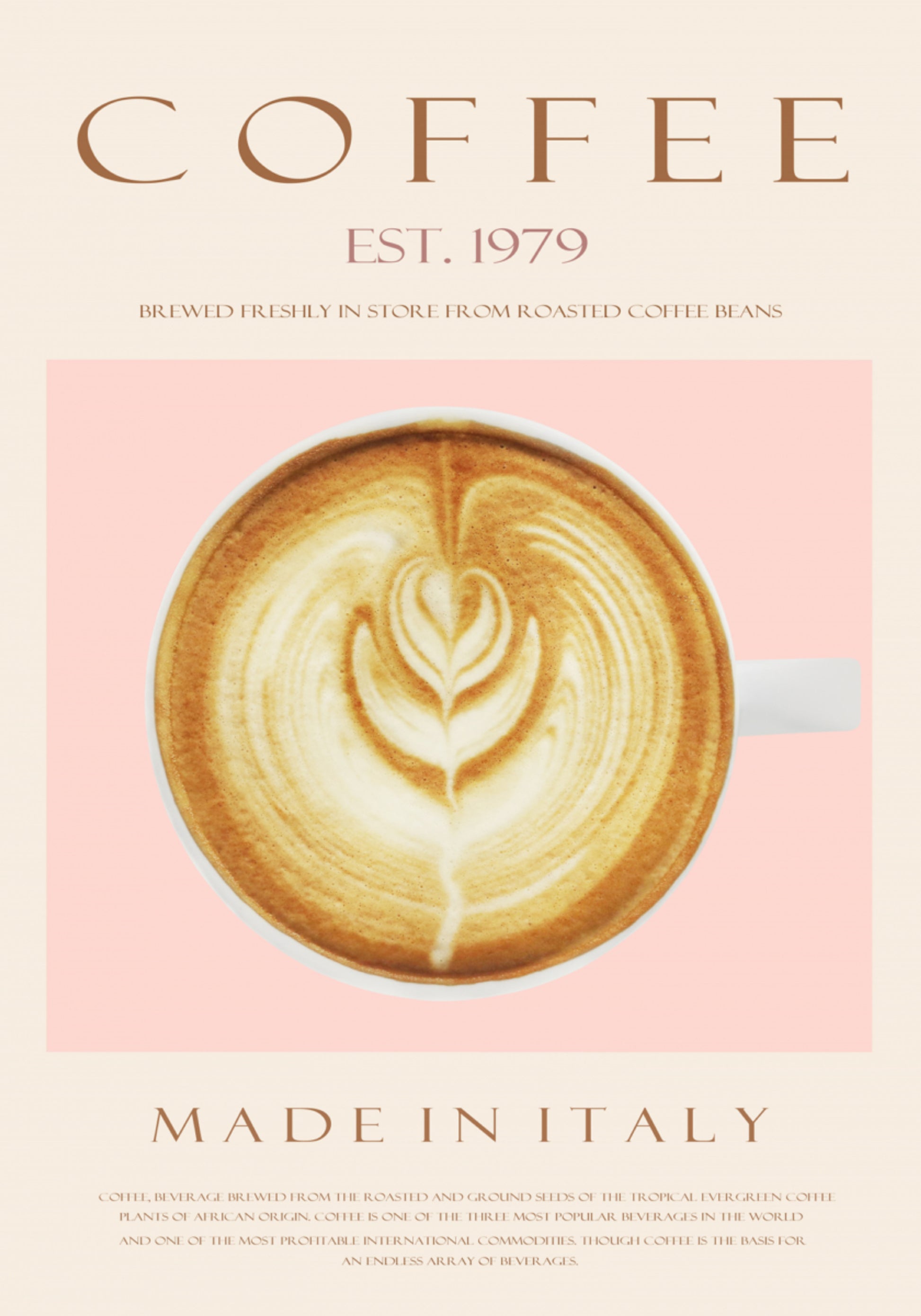 Elegantní ranní latte