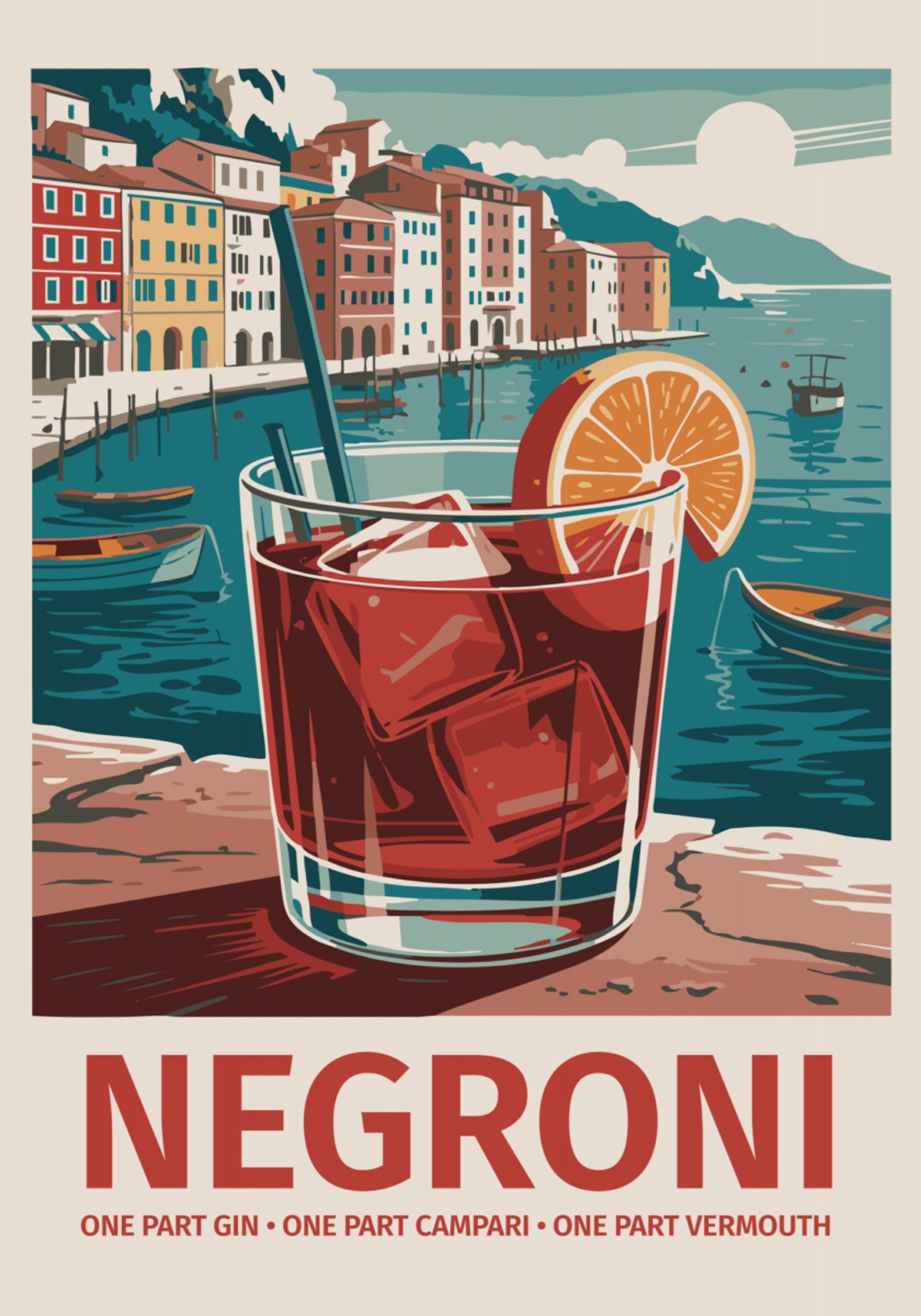 Pobřežní vesnice Negroni