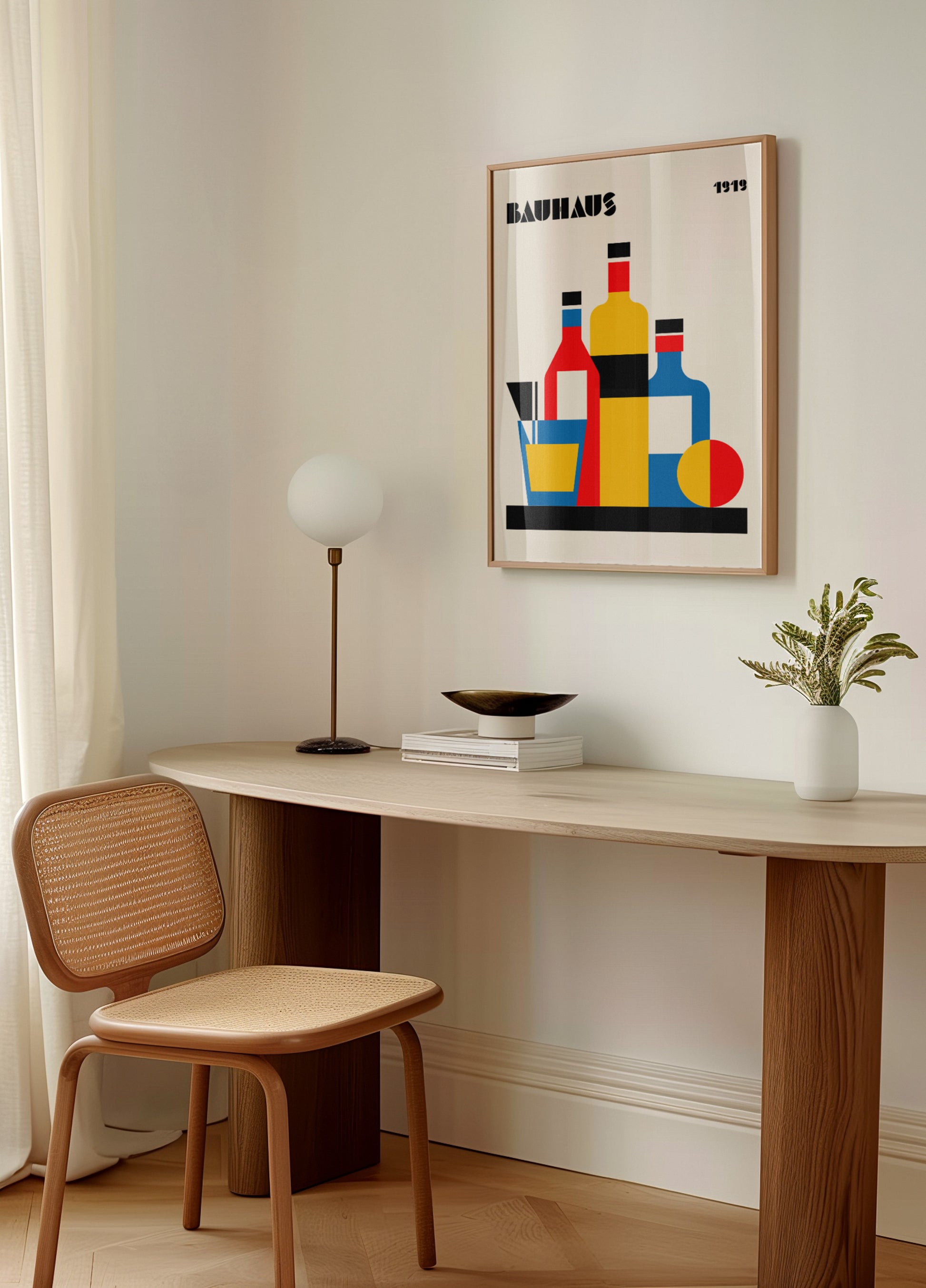 Bauhaus geometrické zátiší