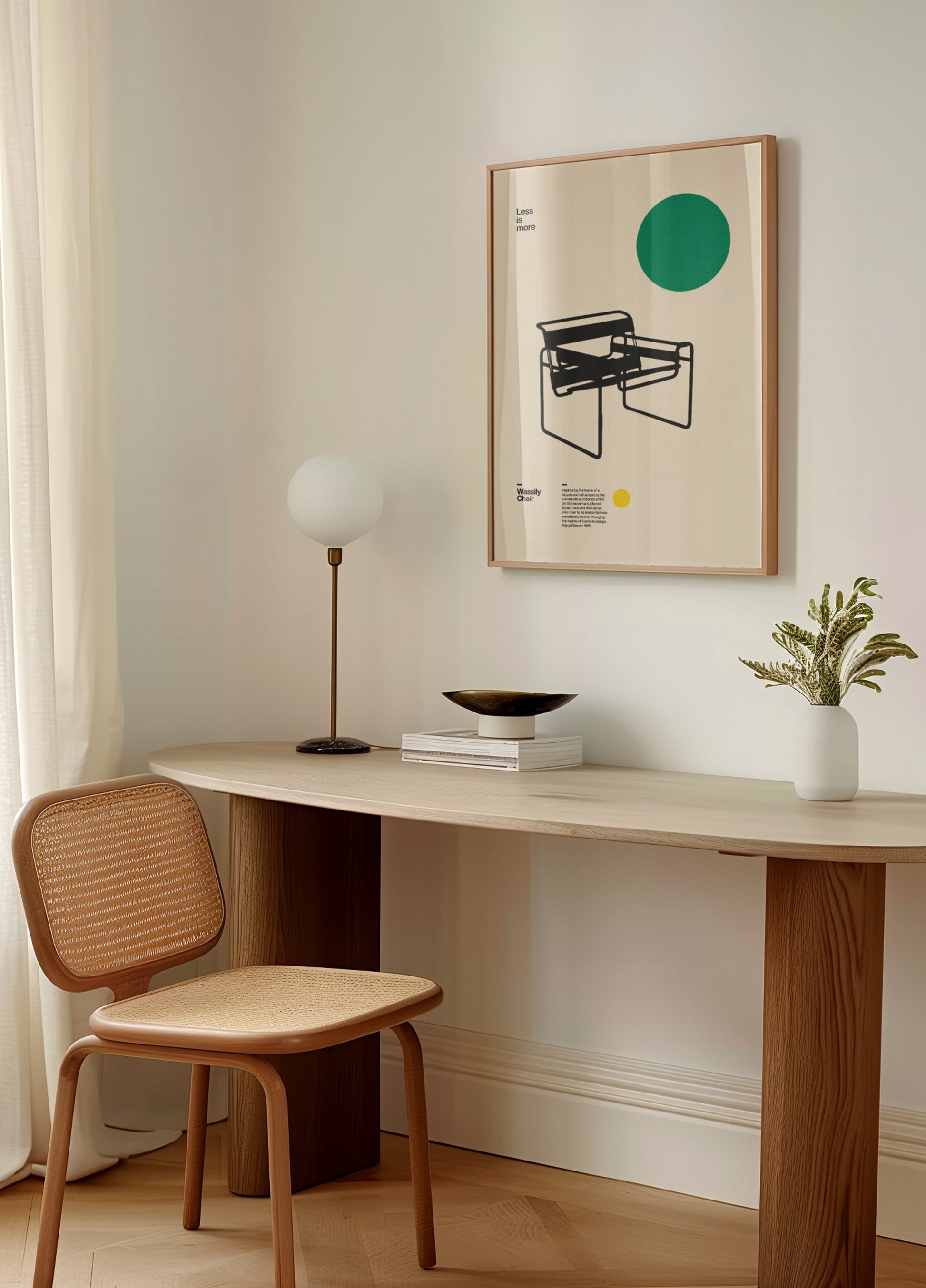 Designová židle Bauhaus