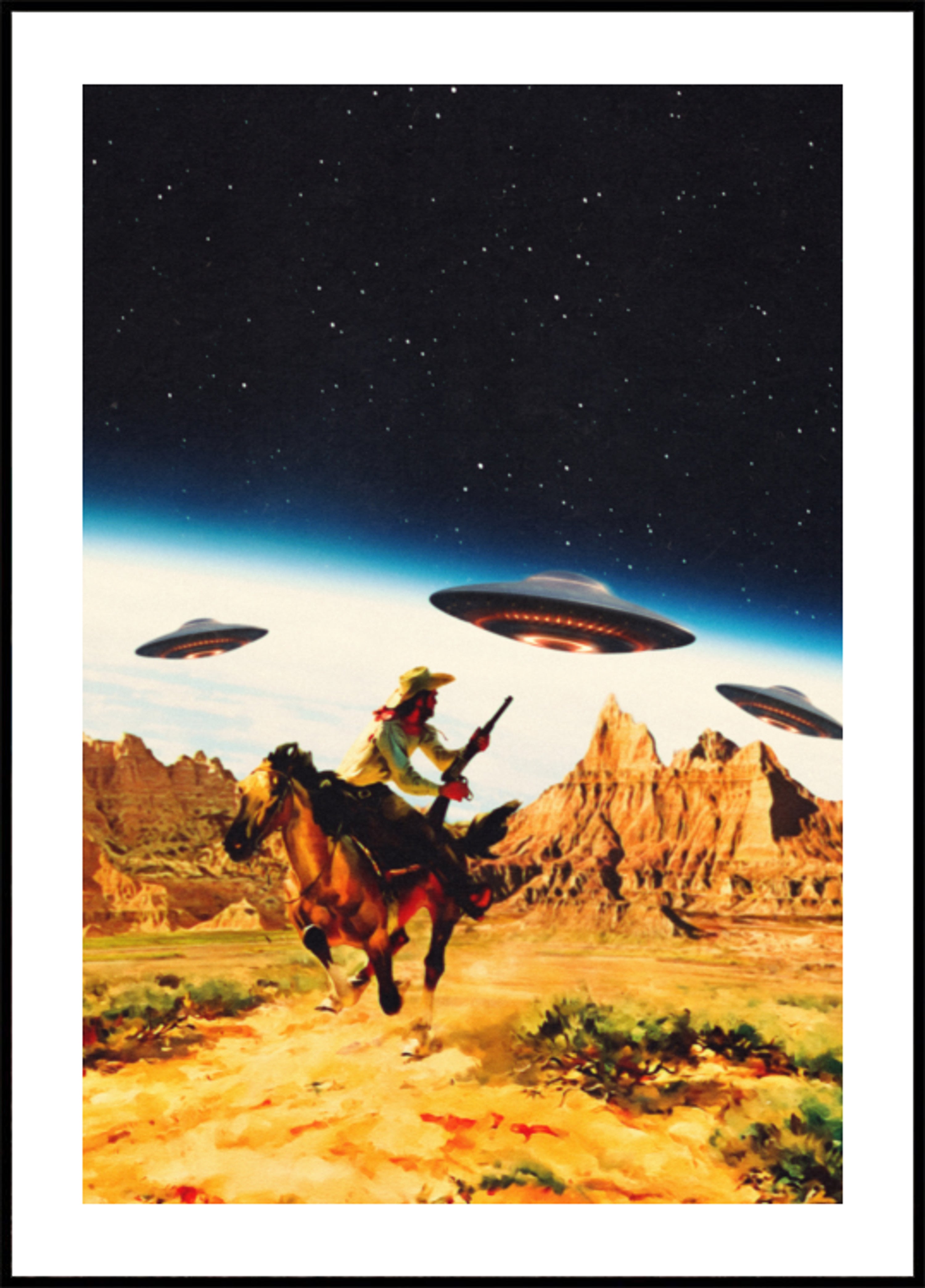 UFO vesmírná honička