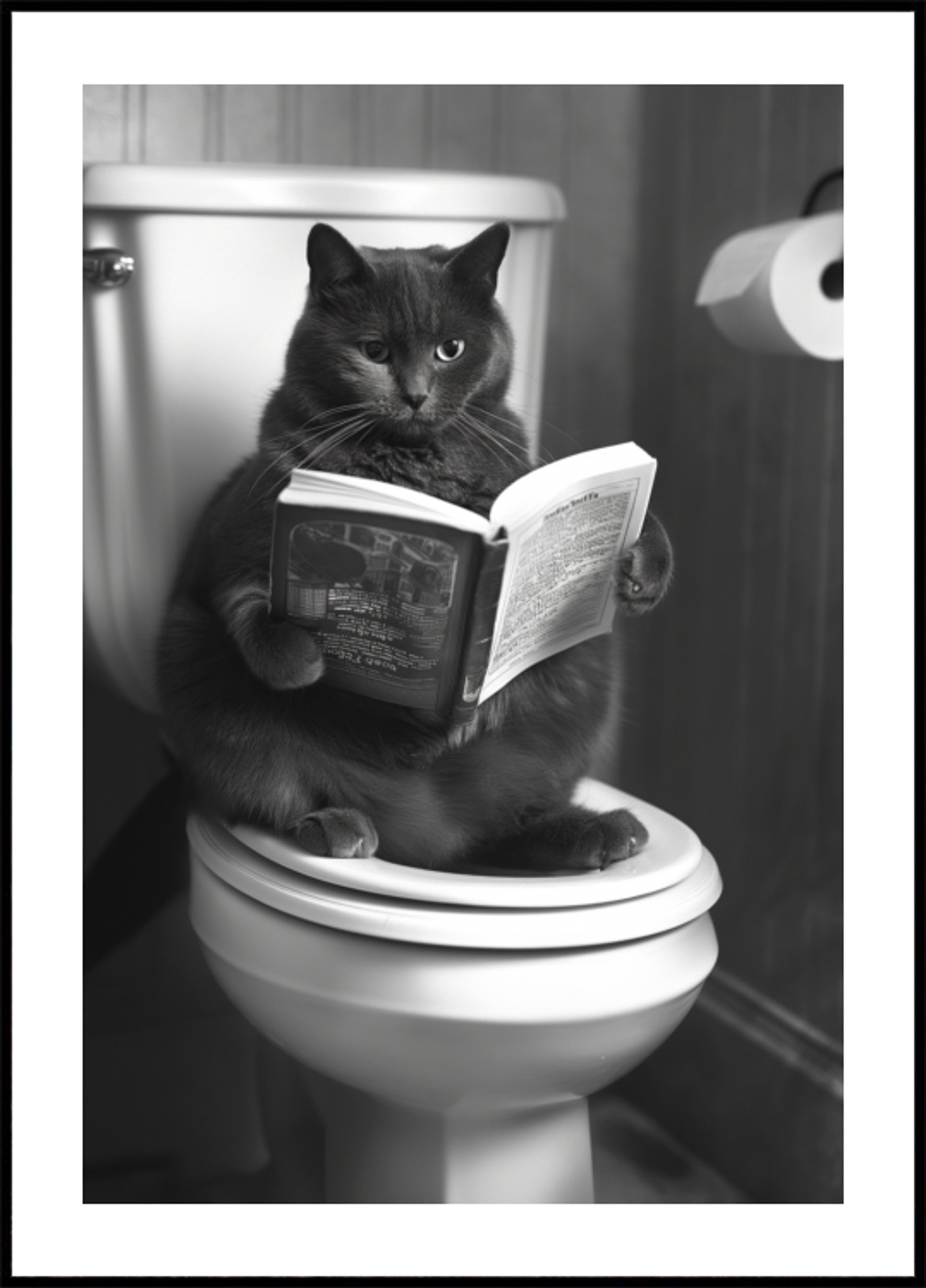 Plus Size Kitty na záchodě