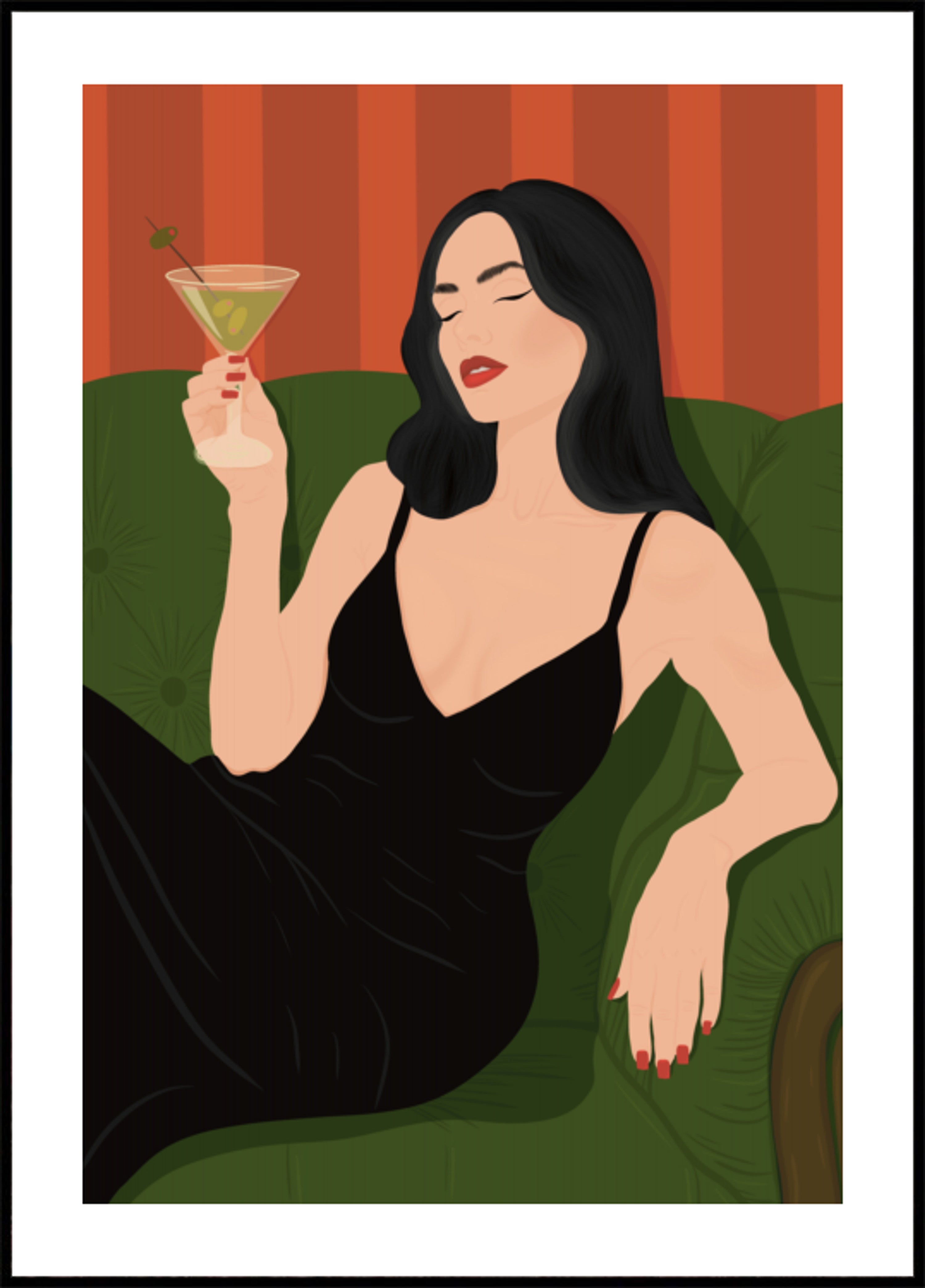 Elegantní Martini Lady