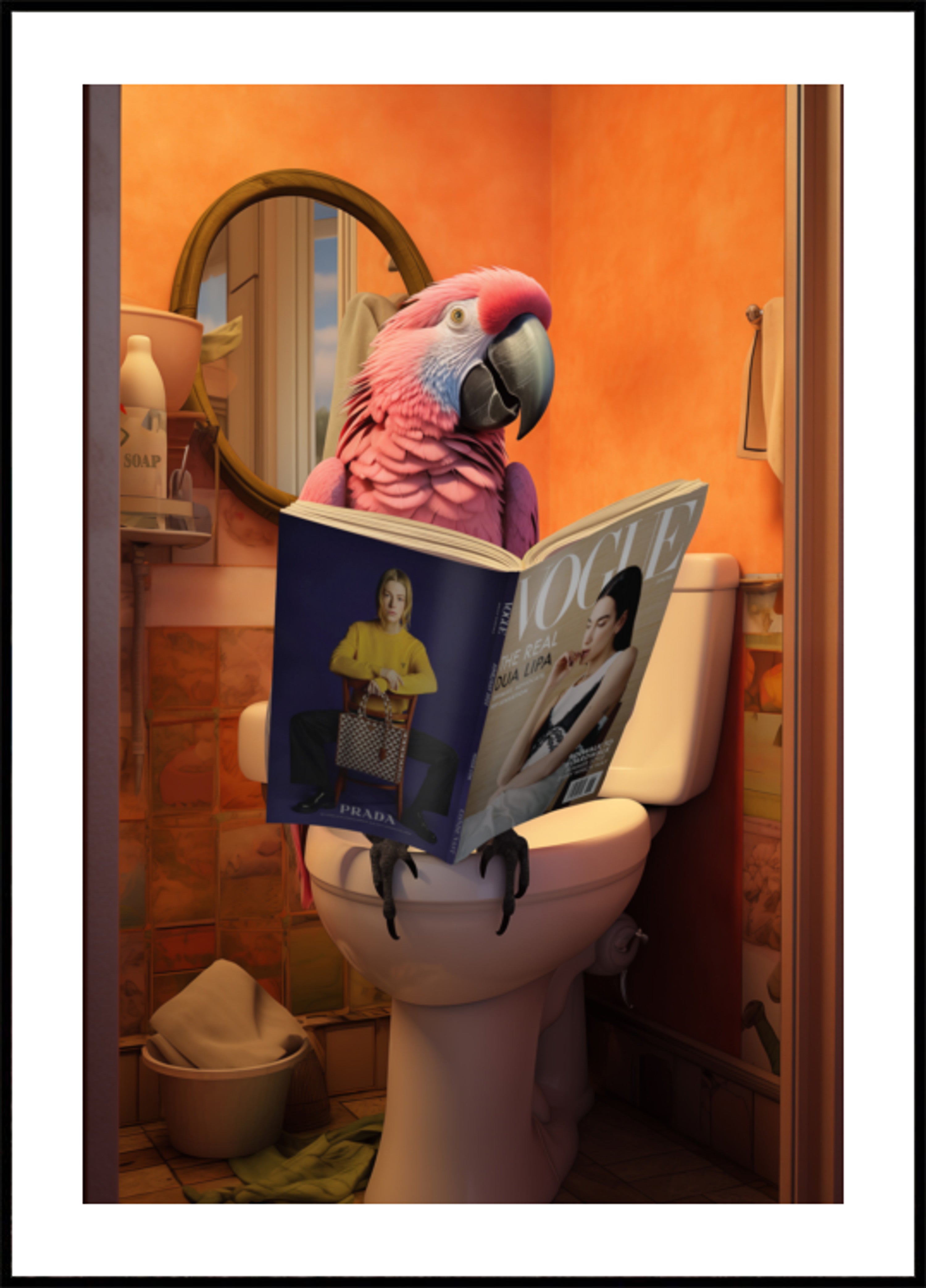 Rozmarné papouščí čtení