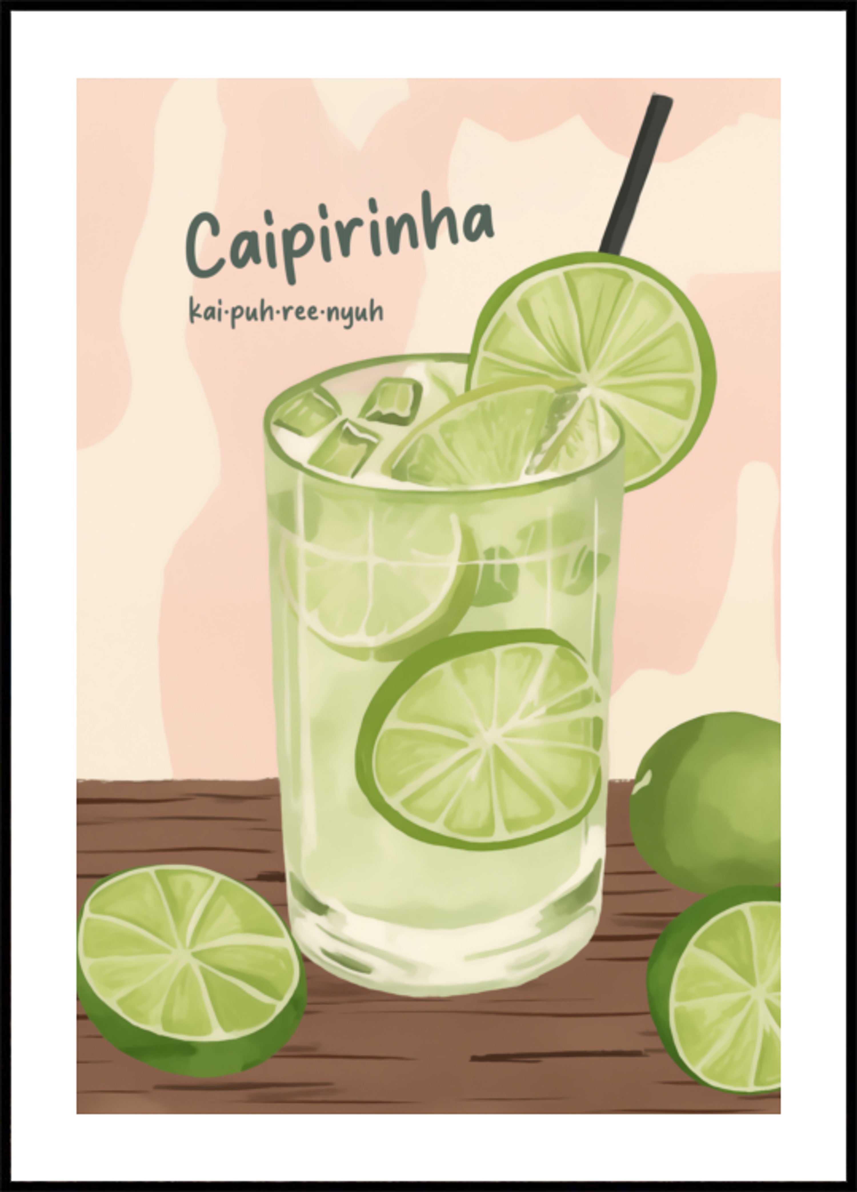 Osvěžující limetková Caipirinha