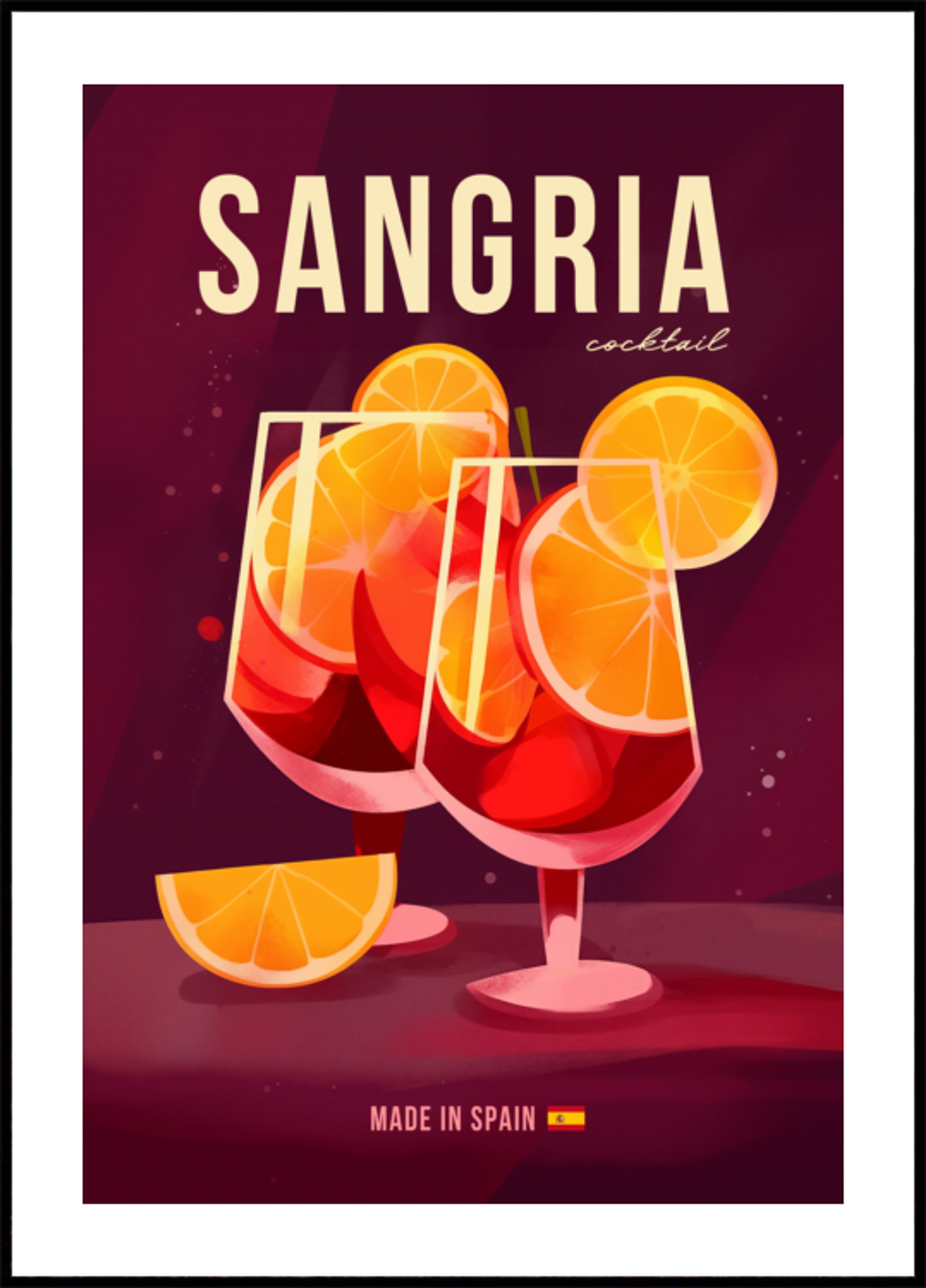 Osvěžující koktejl Sangria