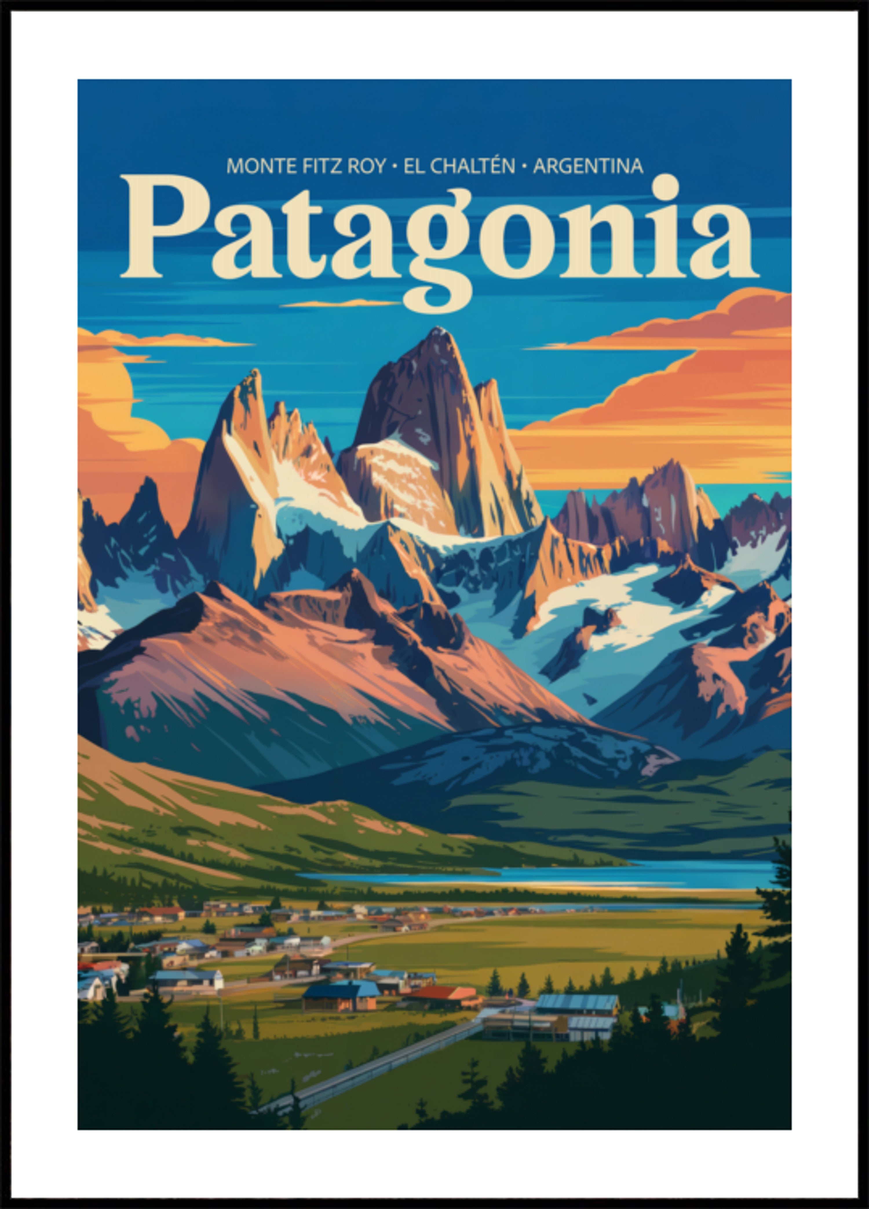Záře údolí El Chaltén