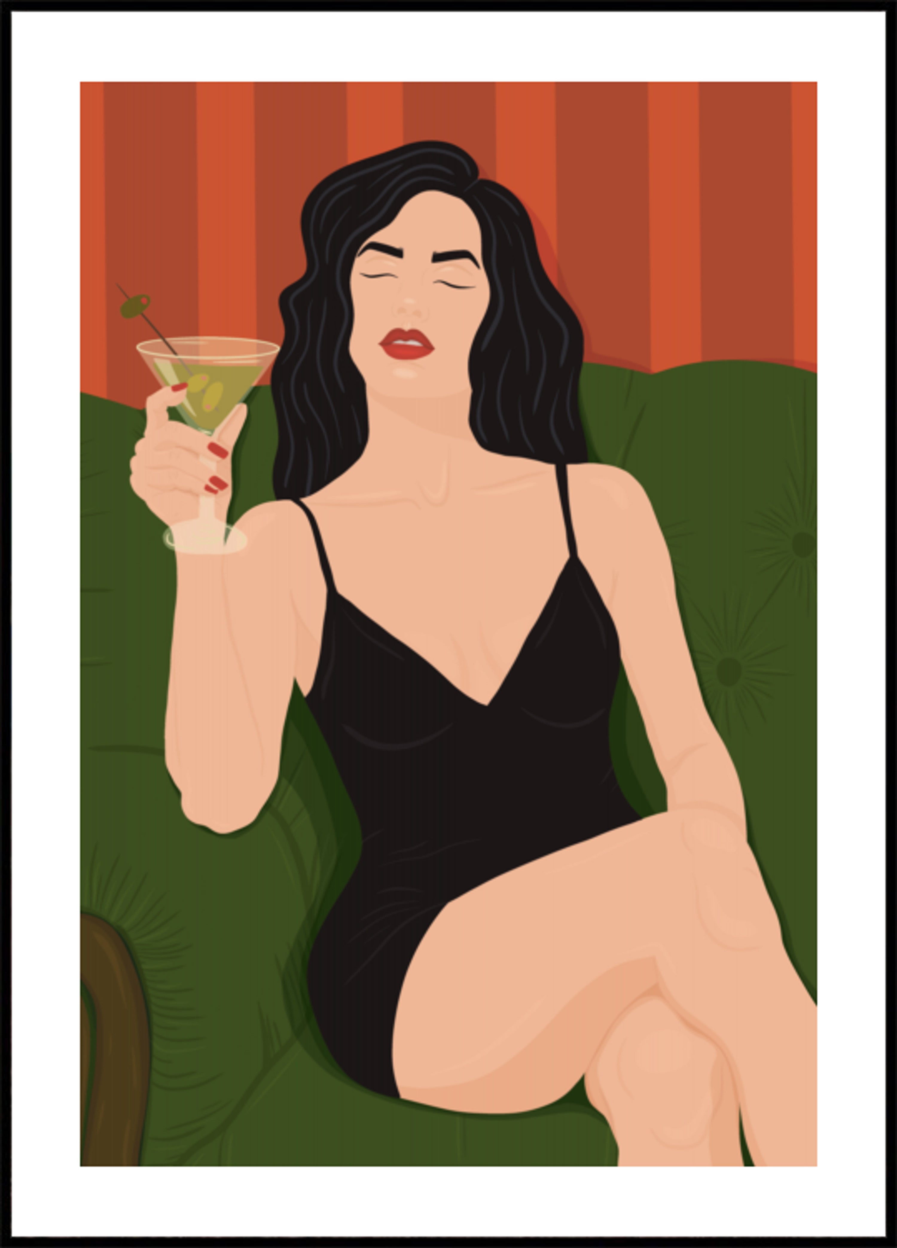 Elegantní moment Martini
