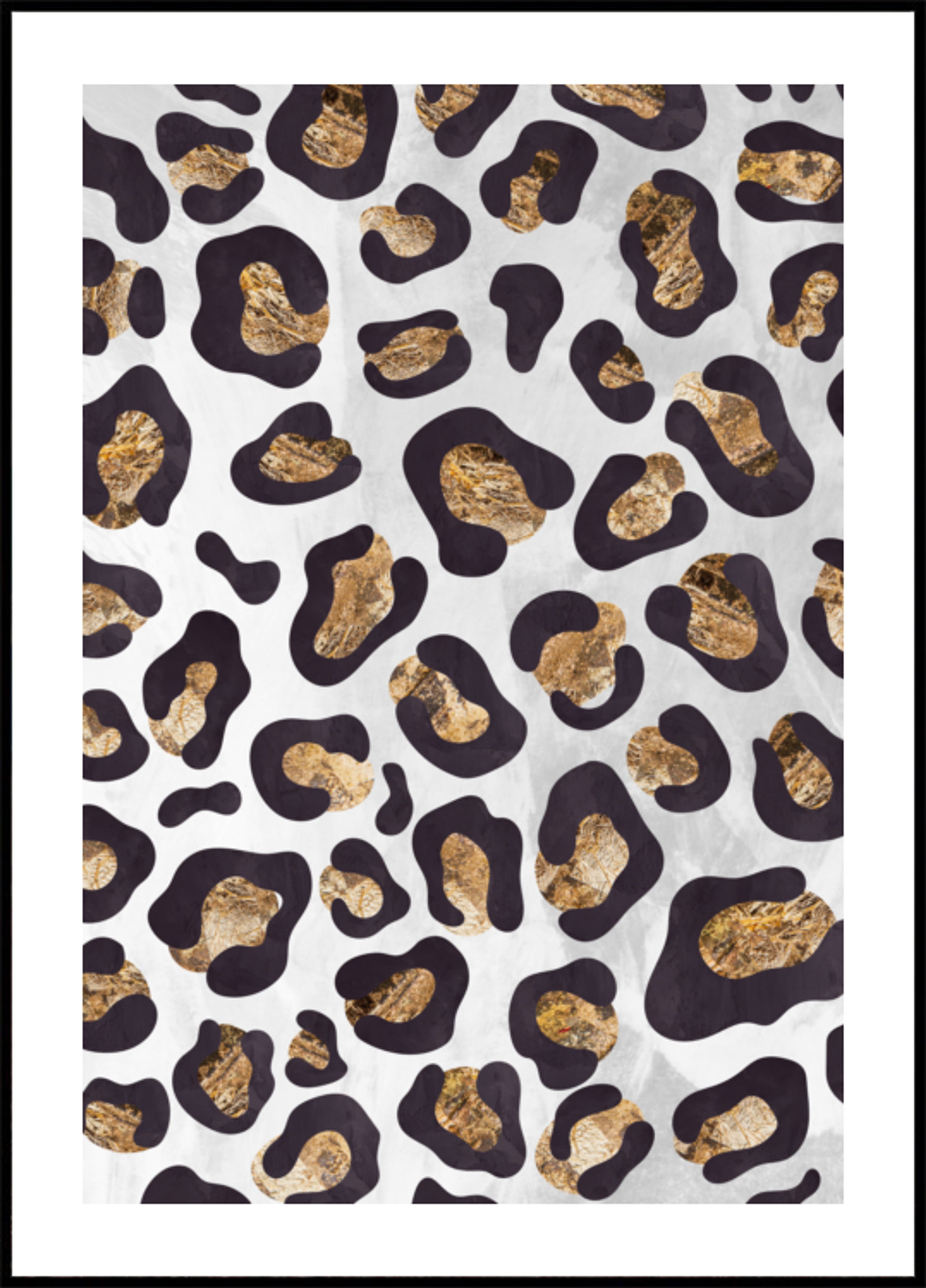Okouzlující zlatý leopard