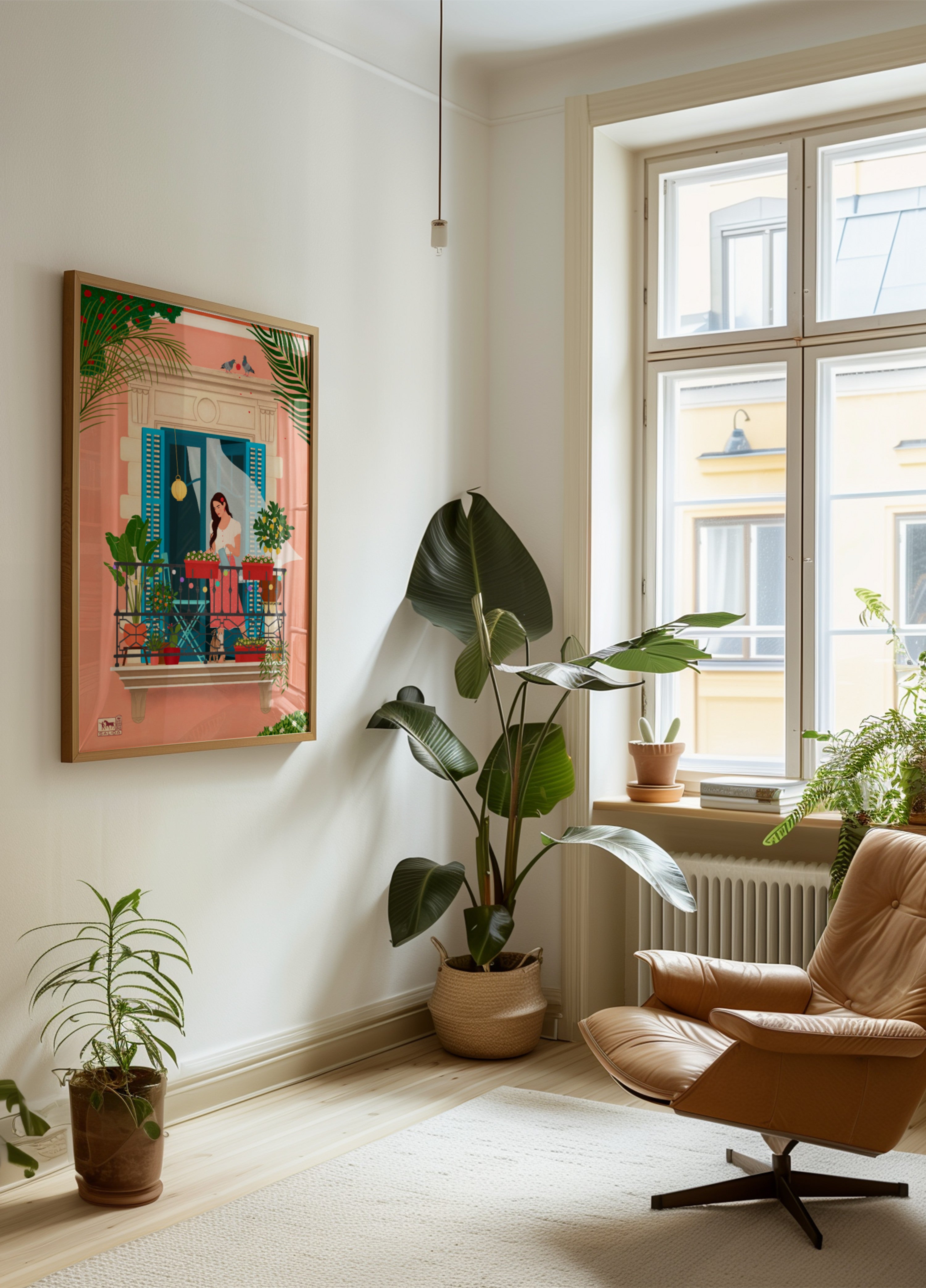 Středomořská balkonová zahrada
