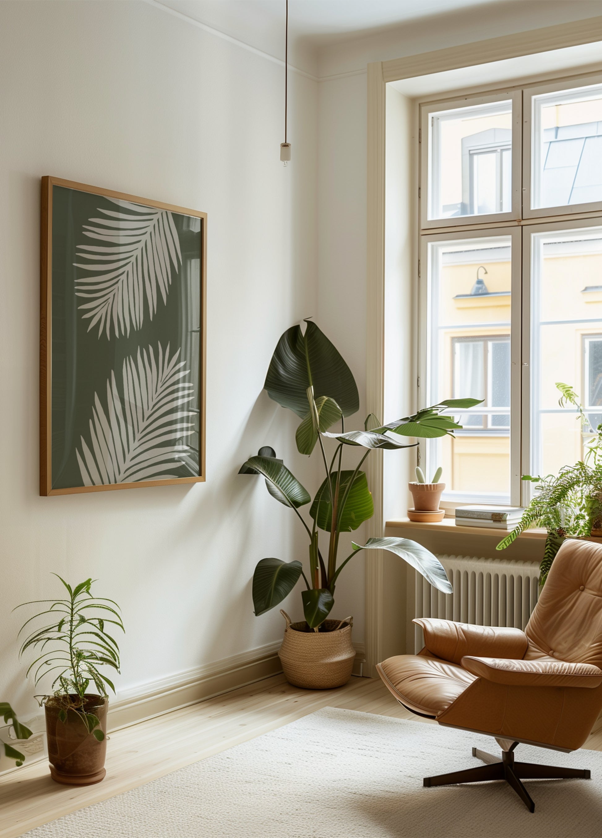 Klidné palmové listy
