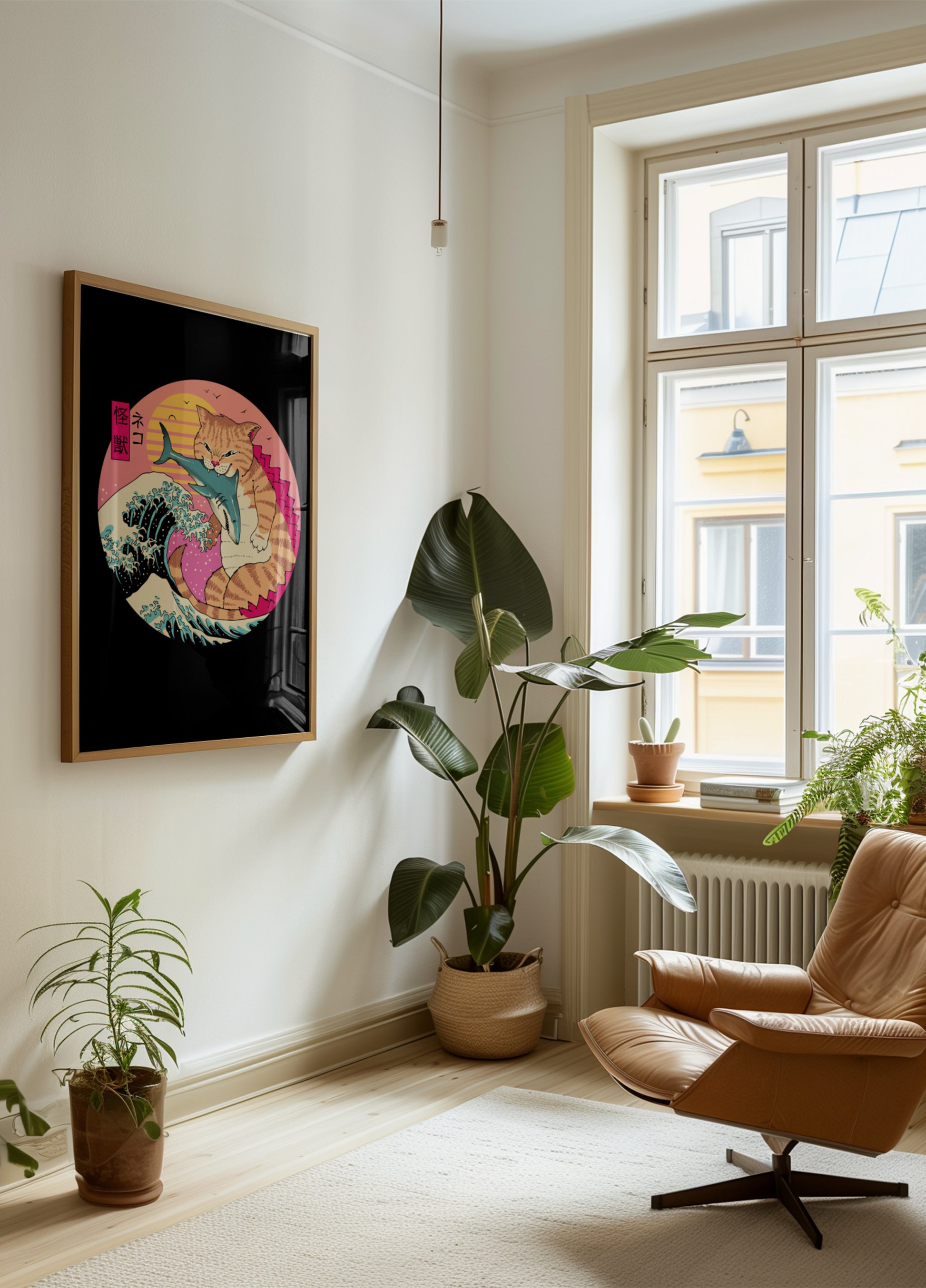 Neko Wave Kaiju od Vincenta Trinidada Umění